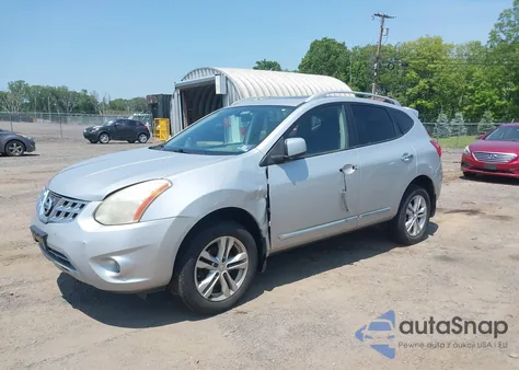 2013 Nissan Rogue Sv from USA, damaged, VIN JN8AS5MV6DW124525